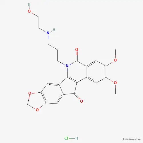 Molecular Structure of 308246-57-3 (LMP-744 hydrochloride)