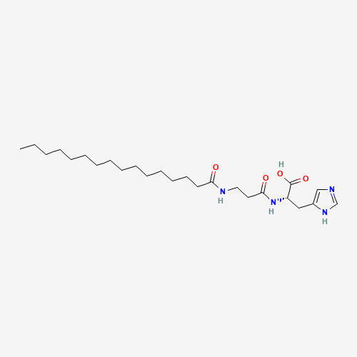 N-(1-Oxohexadecyl)-beta-alanyl-L-histidine