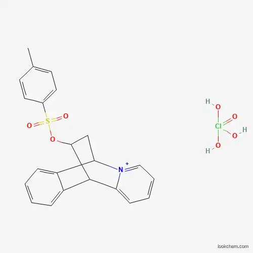 Molecular Structure of 32861-31-7 (2-Azoniatetracyclo[6.6.2.02,7.09,14]hexadeca-2,4,6,9,11,13-hexaen-16-yl 4-methylbenzenesulfonate;trihydroxy(oxo)-lambda5-chlorane)