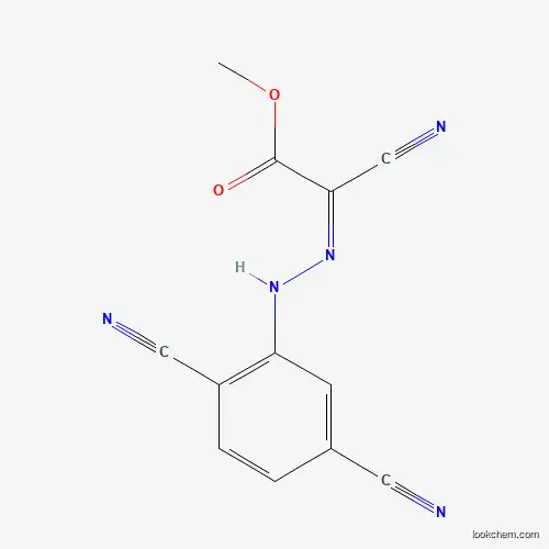 (2,5-DICYANOPHENYL)HYDRAZONO]CYANO-ACETIC ACID METHYL ESTERCAS