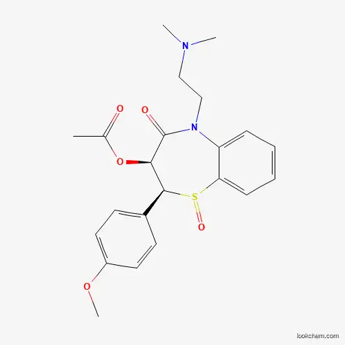 Molecular Structure of 370094-12-5 (Diltiazem Sulfoxide)