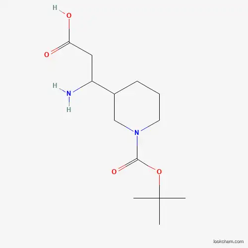 3-Amino-3-(1-(tert-butoxycarbonyl)piperidin-3-yl)propanoic acid
