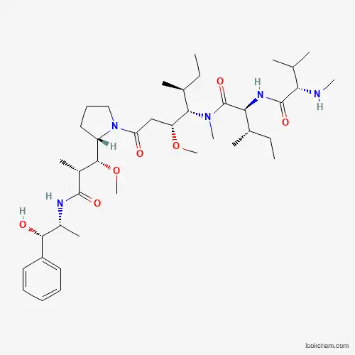 L-IsoleucinaMide, N-Methyl-L-valyl-N-[(1S,2R)-4-[(2S)-2-[(1R,2R)-3-[[(1R,2S)-2-hydroxy-1-Methyl-2-phenylethyl]aMino]-1-Methoxy-2-Methyl-3-oxopropyl]-1-pyrrolidinyl]-2-Methoxy-1-[(1S)-1-Methylpropyl]-4