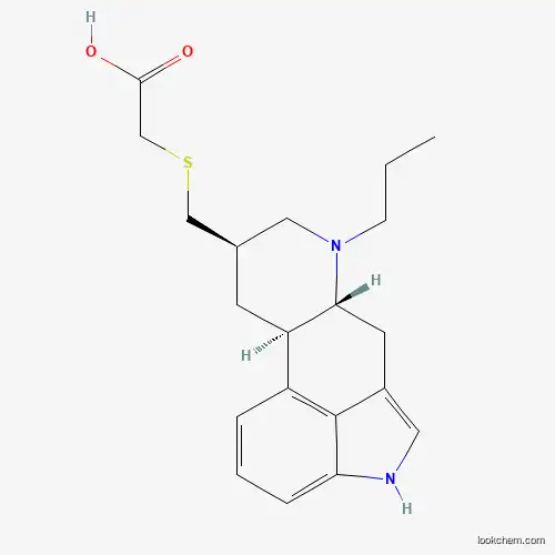 Aceticacid,2-[[[(8β)-6-propylergolin-8-yl]methyl]thio]-