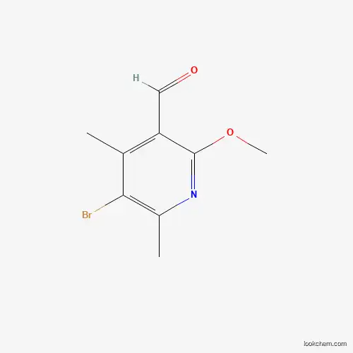 3-Pyridinecarboxaldehyde, 5-bromo-2-methoxy-4,6-dimethyl-