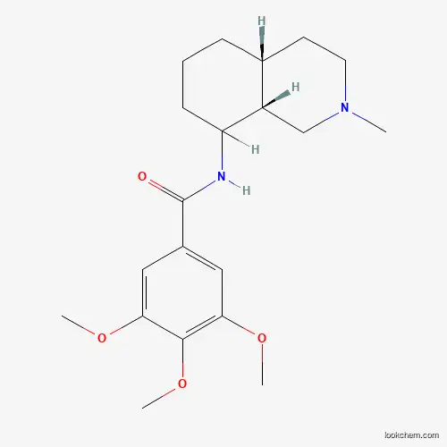 N-[(4aR,8aR)-2-methyl-3,4,4a,5,6,7,8,8a-octahydro-1H-isoquinolin-8-yl]-3,4,5-trimethoxybenzamide