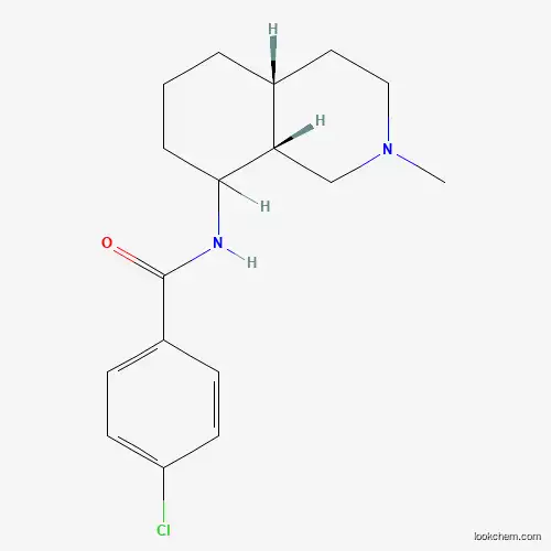 N-[(4aR,8aR)-2-methyl-3,4,4a,5,6,7,8,8a-octahydro-1H-isoquinolin-8-yl]-4-chlorobenzamide