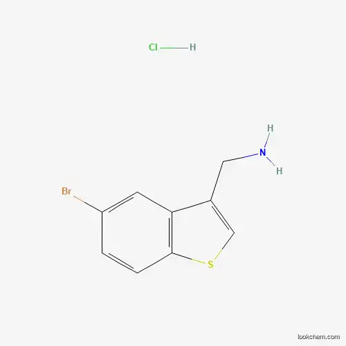 (5-Bromobenzo[b]thiophen-3-yl)methanamine hydrochloride