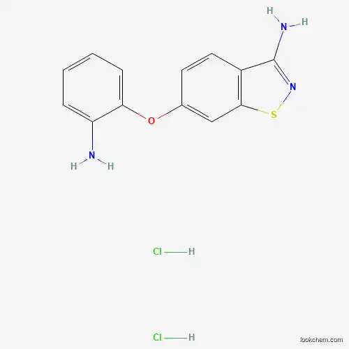 6-(2-Aminophenoxy)-1,2-benzothiazol-3-amine dihydrochloride