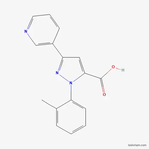 3-(PYRIDIN-3-YL)-1-O-TOLYL-1H-PYRAZOLE-5-CARBOXYLIC ACID
