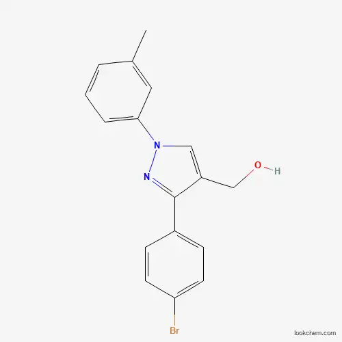 (3-(4-BROMOPHENYL)-1-M-TOLYL-1H-PYRAZOL-4-YL)METHANOL