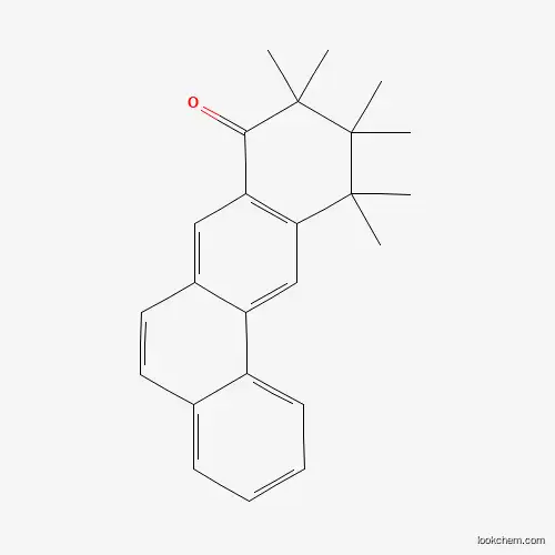 Molecular Structure of 6272-58-8 (9,9,10,10,11,11-Hexamethyl-10,11-dihydrotetraphen-8(9h)-one)