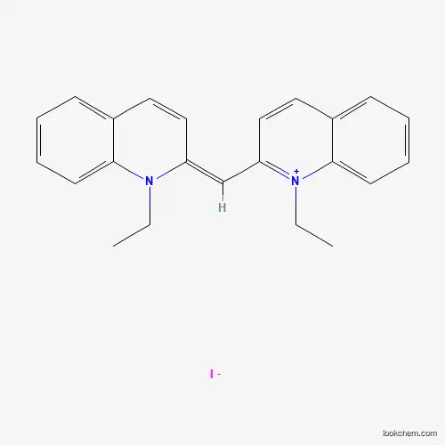 Molecular Structure of 63902-24-9 (1,1'-Diethyl-2,2'-cyanine iodide)