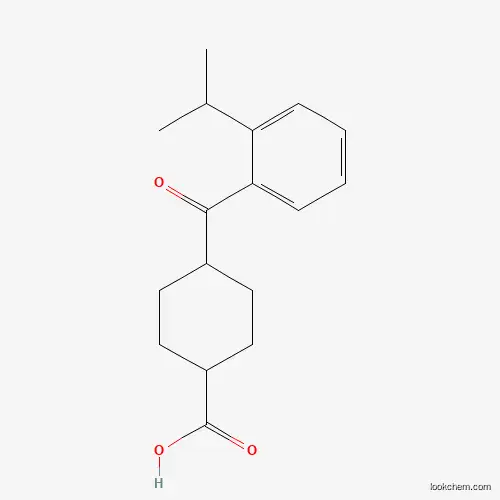 CIS-4-(2-ISO-PROPYLBENZOYL)CYCLOHEXANE-1-CARBOXYLIC ACID