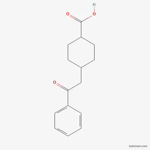 CIS-4-(2-OXO-2-PHENYLETHYL)CYCLOHEXANE-1-CARBOXYLIC ACID