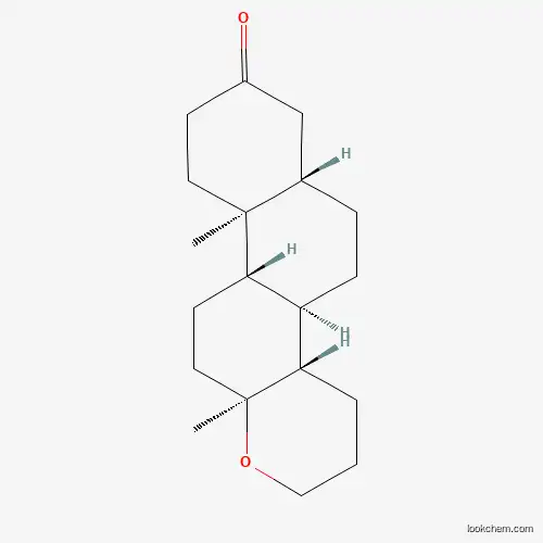 Molecular Structure of 7400-22-8 ((4AS,4bR,6aS,10aS,10bS,12aS)-10a,12a-dimethyltetradecahydro-2H-naphtho[2,1-f]chromen-8(3H)-one)