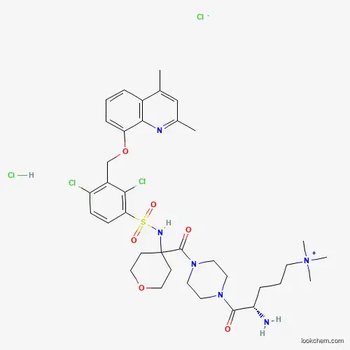 Molecular Structure of 869880-33-1 (Fasitibant chloride hydrochloride)