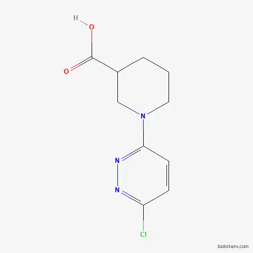 Molecular Structure of 893755-57-2 (1-(6-Chloropyridazin-3-yl)piperidine-3-carboxylic acid)