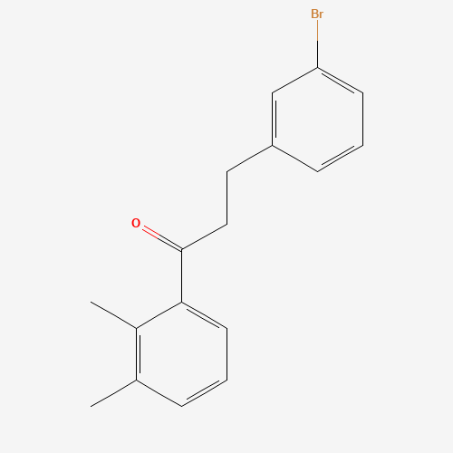 3-(3-BROMOPHENYL)-2',3'-DIMETHYLPROPIOPHENONE