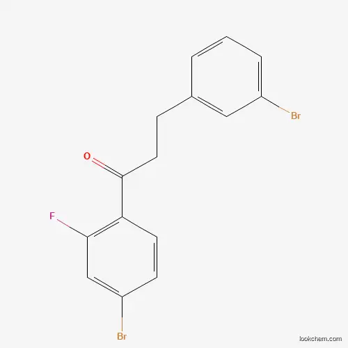 4'-BROMO-3-(3-BROMOPHENYL)-2'-FLUOROPROPIOPHENONE