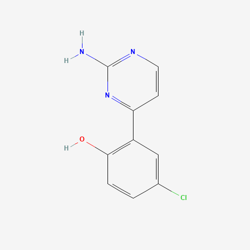 2-(2-AMINOPYRIMIDIN-4-YL)-4-CHLOROPHENOL