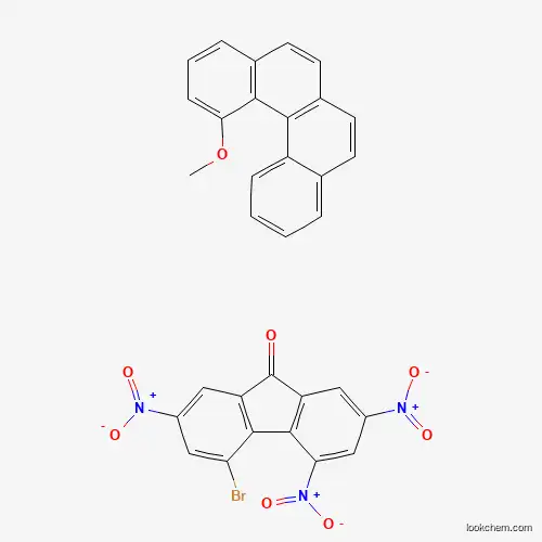 Molecular Structure of 992-15-4 (4-Bromo-2,5,7-trinitrofluoren-9-one;1-methoxybenzo[c]phenanthrene)