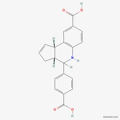 (3AR,9BS)-4-(4-CARBOXYPHENYL)-3A,4,5,9B-TETRAHYDRO-3H-CYCLOPENTA[C]QUINOLINE-8-CARBOXYLIC ACID