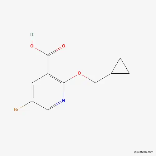 5-Bromo-2-(cyclopropylmethoxy)nicotinic acid