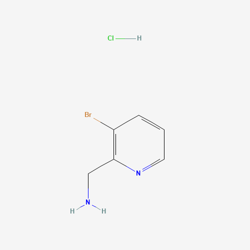Molecular Structure of 1955514-31-4 ((3-Bromopyridin-2-yl)methanamine hydrochloride)