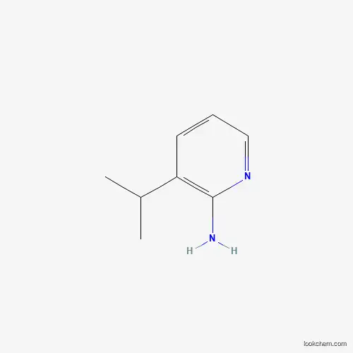 Molecular Structure of 1101060-79-0 (3-(Propan-2-yl)pyridin-2-amine)