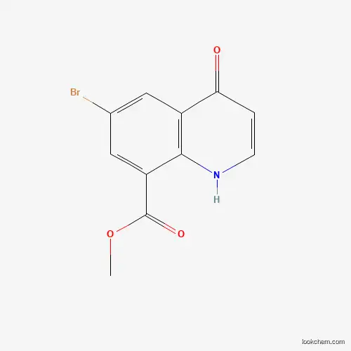 Methyl 6-bromo-4-oxo-1,4-dihydro-8-quinolinecarboxylate