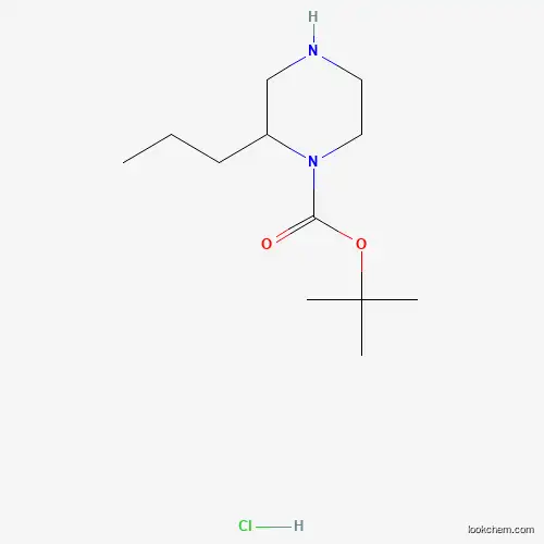 tert-Butyl 2-propylpiperazine-1-carboxylate hydrochloride