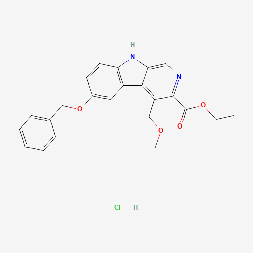 Molecular Structure of 1216574-52-5 (ZK 93423 hydrochloride)