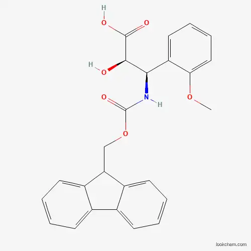 (2R,3R)-3-((((9H-Fluoren-9-yl)methoxy)carbonyl)amino)-2-hydroxy-3-(2-methoxyphenyl)propanoic acid