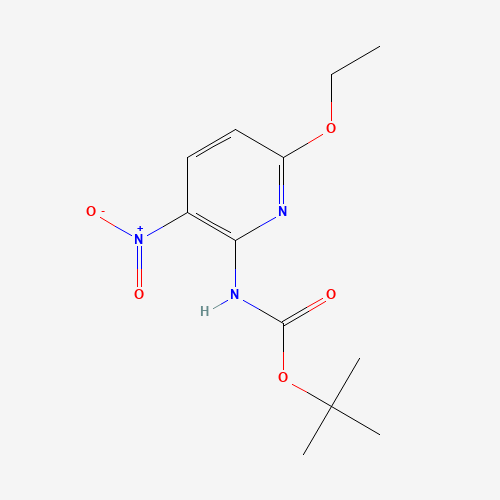 (6-Ethoxy-3-nitro-pyridin-2-yl)-carbamic acid tert-butyl ester