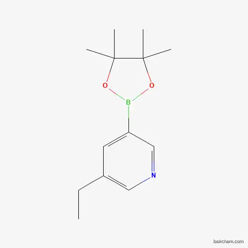 3-ethyl-5-(4,4,5,5-tetramethyl-1,3,2-dioxaborolan-2-yl)pyridine