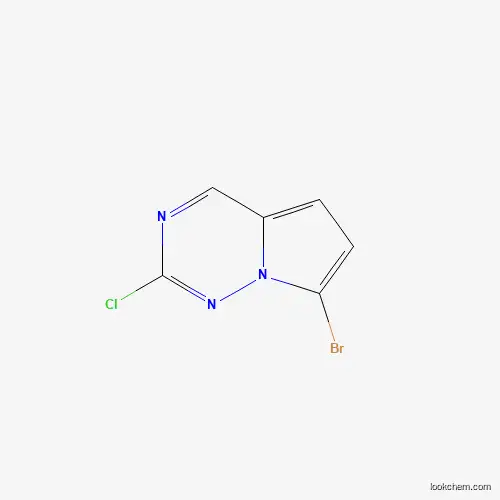 7-Bromo-2-chloropyrrolo[2,1-f][1,2,4]triazine