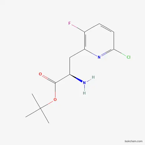 (R)-3-(2'-CHLORO-5'-FLUOROPYRIDYL-6')ALANINE T-BUTYL ESTER