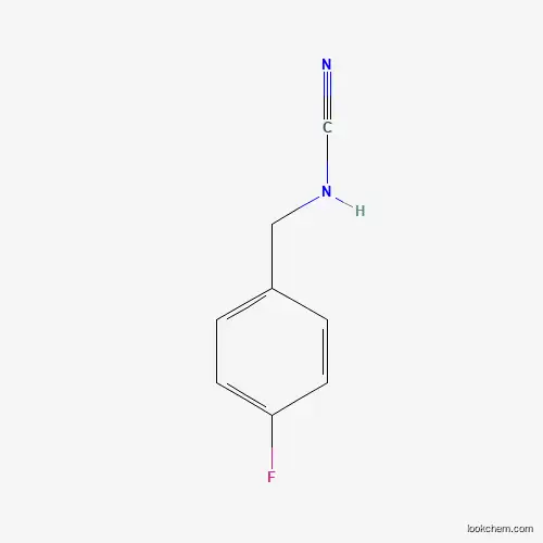 Molecular Structure of 1255147-62-6 ((4-Fluorobenzyl)cyanamide)