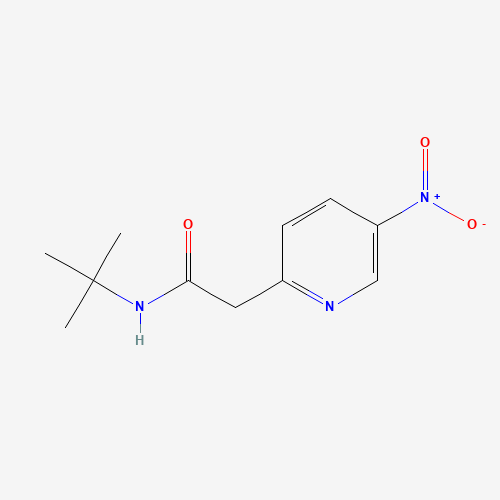 N-tert-Butyl-2-(5-nitropyridin-2-yl)acetamide