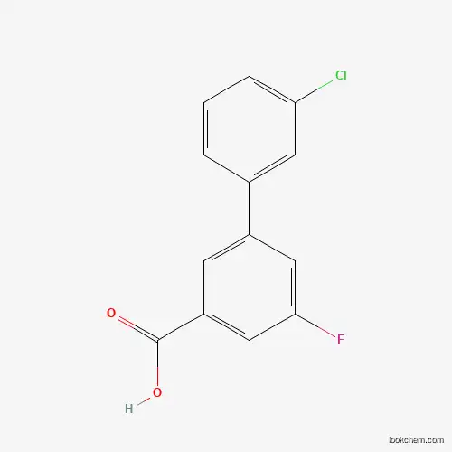 3'-Chloro-5-fluoro-[1,1'-biphenyl]-3-carboxylic acid