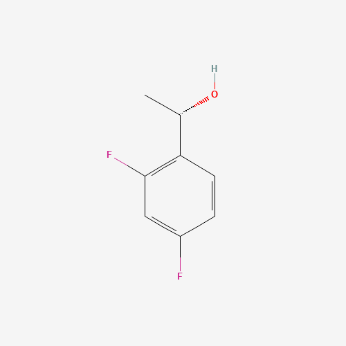 Molecular Structure of 126534-34-7 ((1S)-1-(2,4-difluorophenyl)ethan-1-ol)