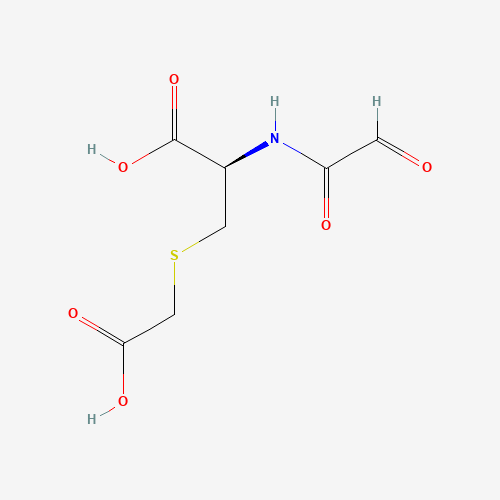 (2r)-3-(carboxymethylsulfanyl)-2-(oxaldehydoylamino)propanoic Acid