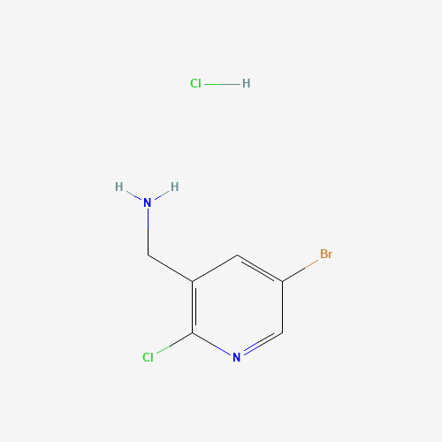 (5-Bromo-2-chloro-pyridin-3-yl)-methylamine hydrochloride