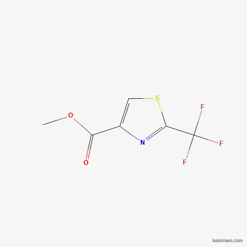 Molecular Structure of 1286734-79-9 (Methyl 2-(trifluoromethyl)thiazole-4-carboxylate)