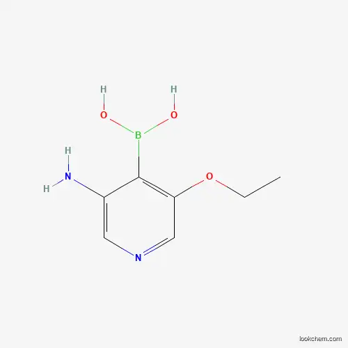 (3-Amino-5-ethoxypyridin-4-yl)boronic acid