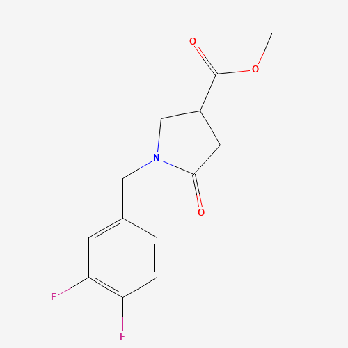 Methyl 1-(3,4-Difluorobenzyl)-5-oxopyrrolidine-3-carboxylate