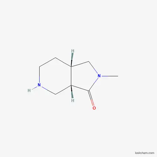 (3AS,7aS)-2-Methyl-octahydro-3H-pyrrolo[3,4-c]pyridin-3-one