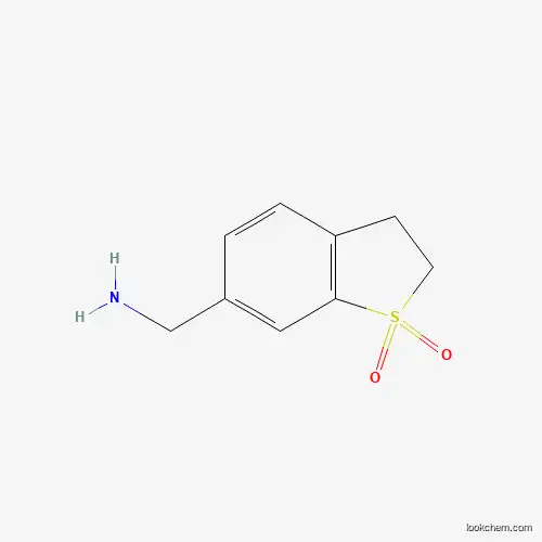 (1,1-Dioxo-2,3-dihydro-1H-benzo-[b]thiophen-6-yl)methylamine