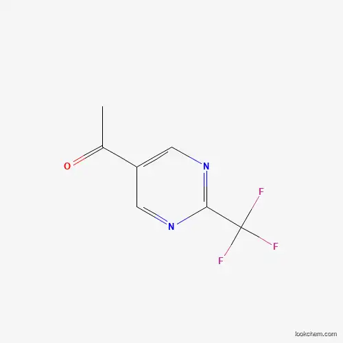 Molecular Structure of 1367970-52-2 (1-(2-(Trifluoromethyl)pyrimidin-5-yl)ethanone)